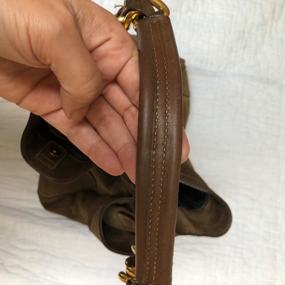 Suede Prada Purse - Picture 9 of 11